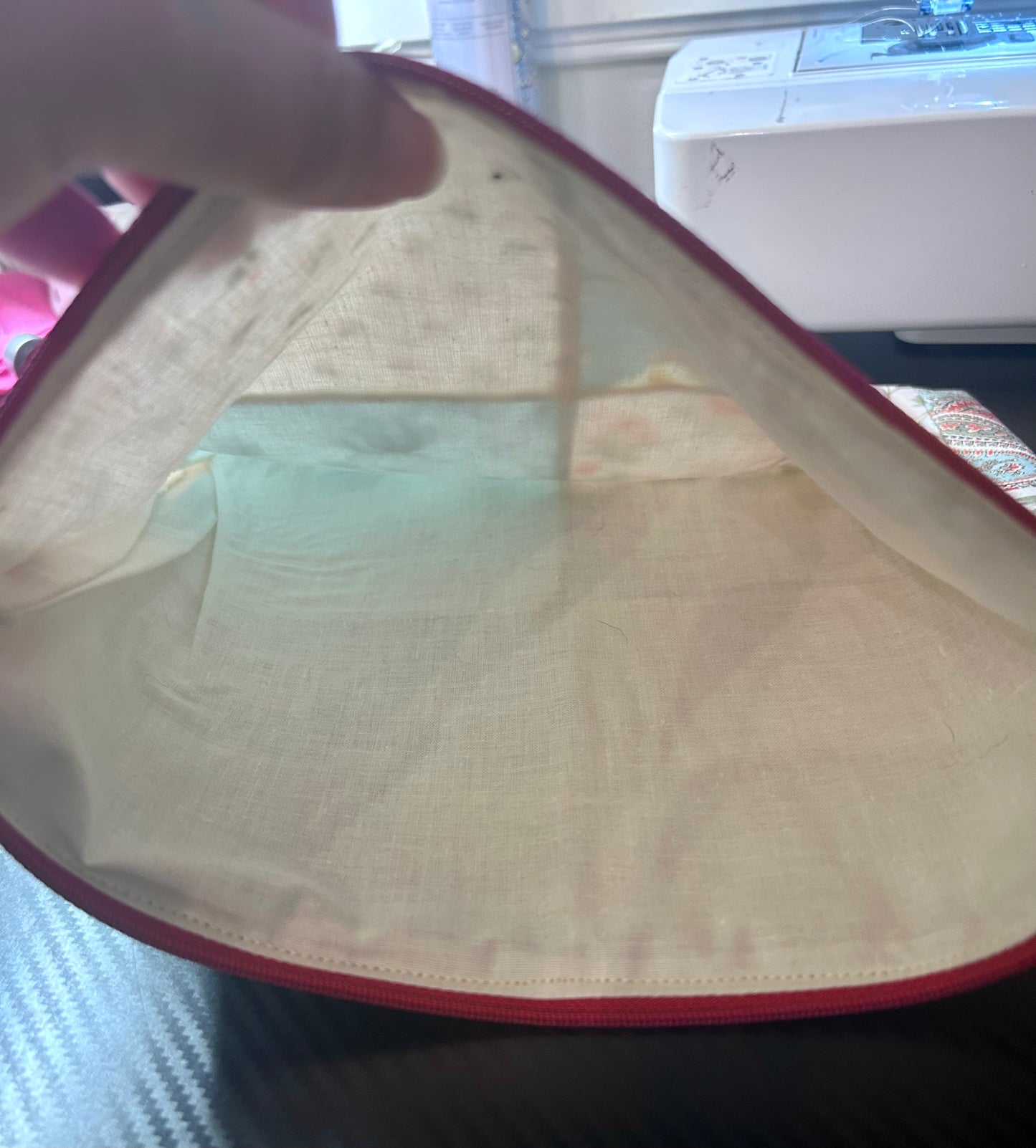 π Stitched Meadow Patchwork Pouch