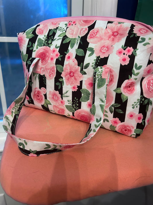 🌙 Midnight Garden Zipper Pouch