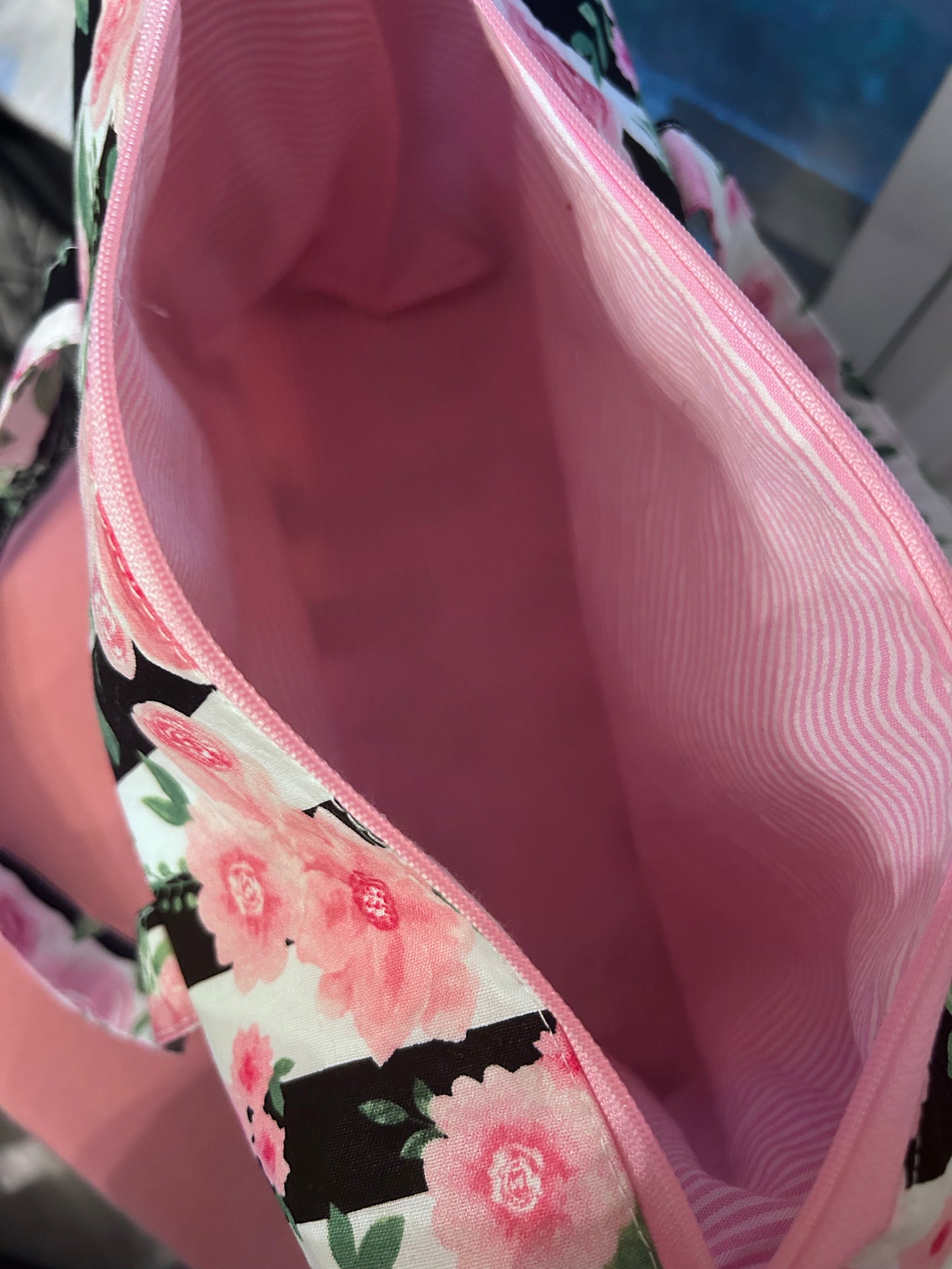 π Midnight Garden Zipper Pouch