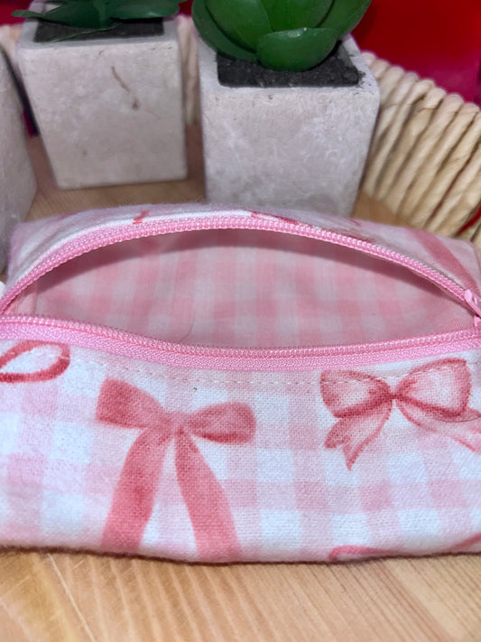 “Pink Ribbons & Gingham” Pocket Pal