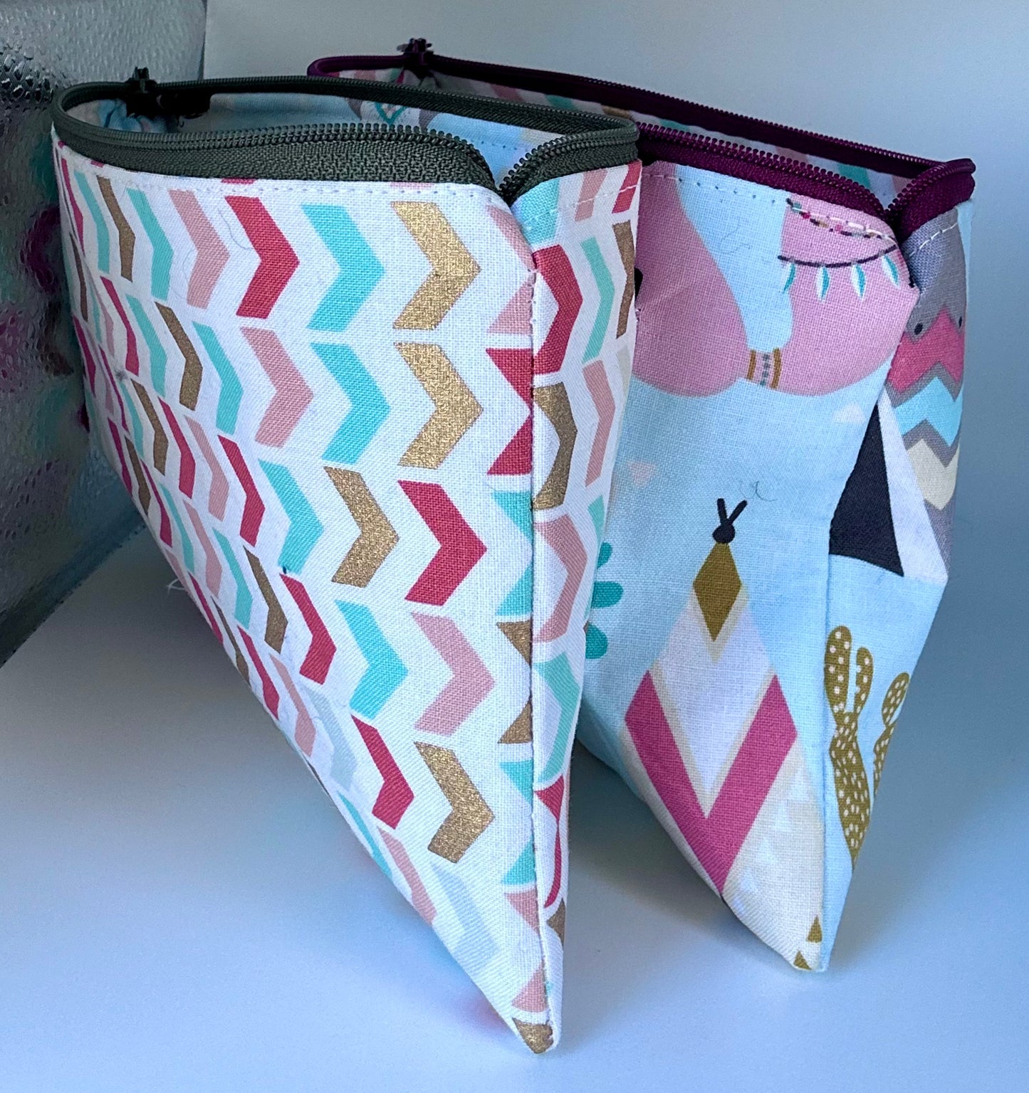 TwinZip Pouch - Boho Raccoon 🦝
