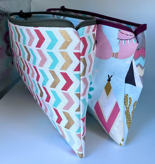 TwinZip Pouch - Boho Raccoon 🦝