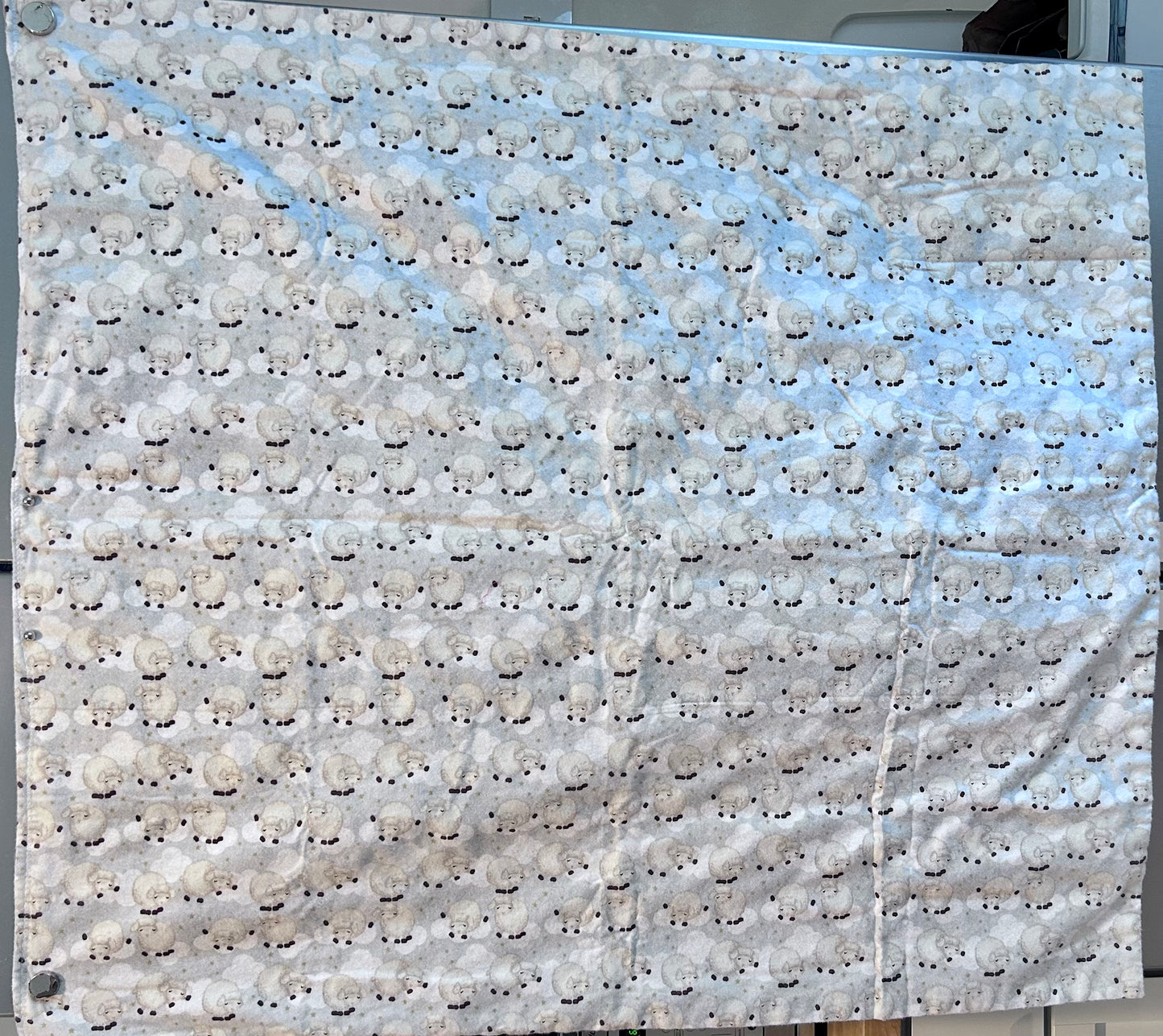 ✨ “Sleepy Little Sheep” Baby/Toddler Blanket